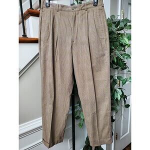 Tommy Hilfiger Men Gray 100% Cotton Classic Fit Straight Leg Pant Size 34X32